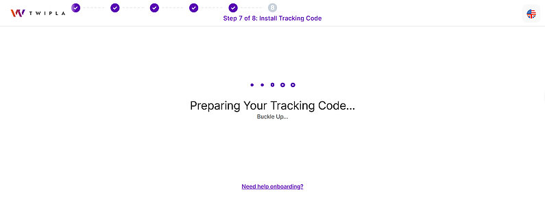 preparing your tracking code