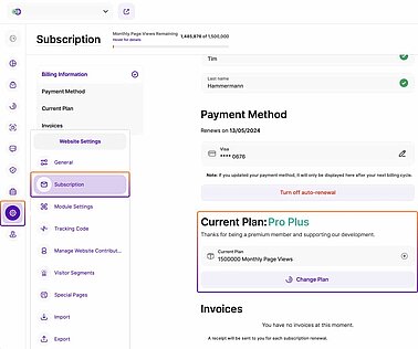 Verifying your TWIPLA subscription